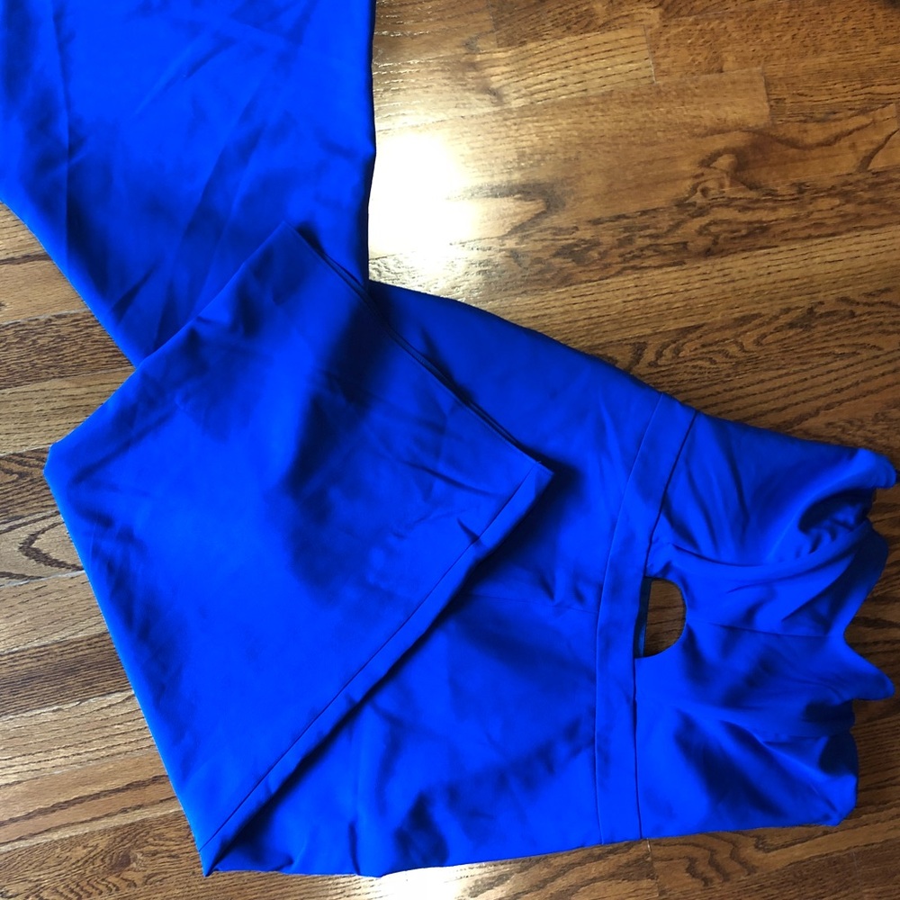 Never worn brand new blue jumpsuit